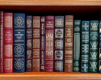 Gilded Leather Easton Press Classics, 1970s-1990s