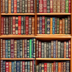 Vintage Leather Classics- Easton Press 100 Greatest Books, Gilded Full Leather Collectors Edition, See INDIVIDUAL PRICES & CONDITIONS Part 1