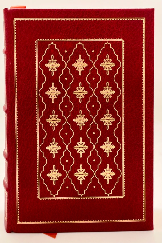 Vintage Leather Dr. Zhivago by Boris Pasternak, 1978, Gilded Full