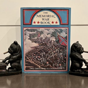 Vintage The Memorial War Book by Major George F. Williams (1979), 2000 Illustrations of Civil War