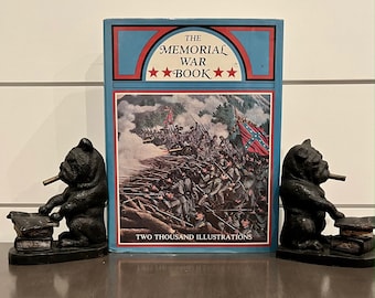 Vintage The Memorial War Book by Major George F. Williams (1979), 2000 Illustrations of Civil War