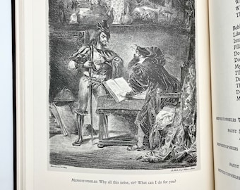 Vintage Faust by Johann Wolfgang Von Goethe, 1980, Gilded Full