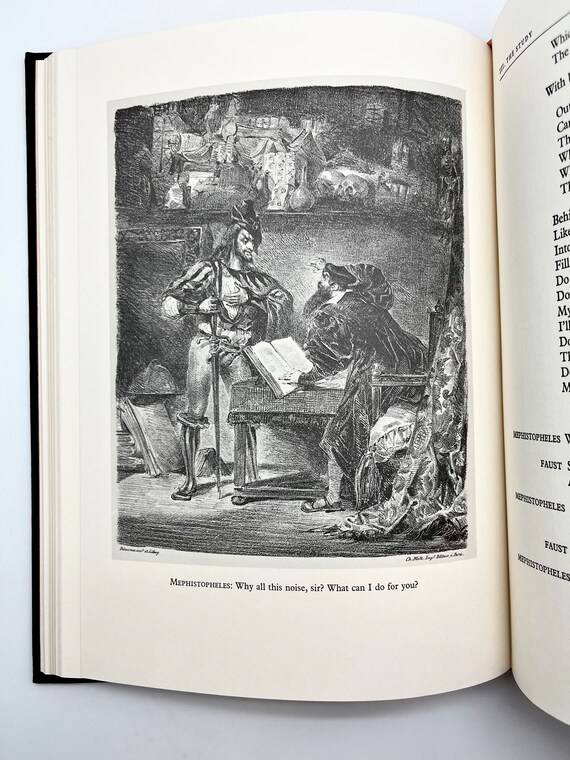 Vintage Faust by Johann Wolfgang Von Goethe, 1980, Gilded Full