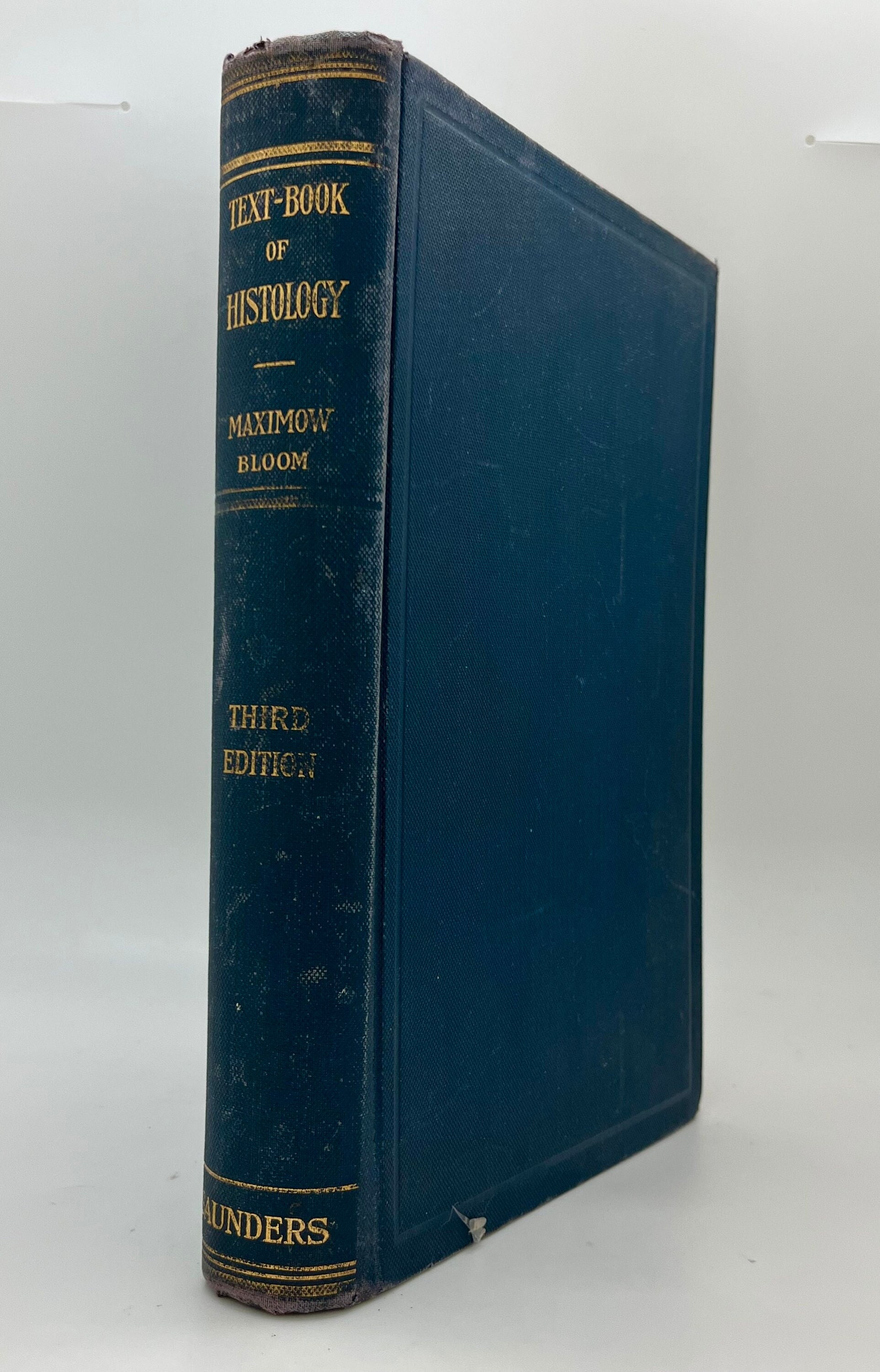 1939 Textbook of Histology by Alexander Maximow and William Bloom