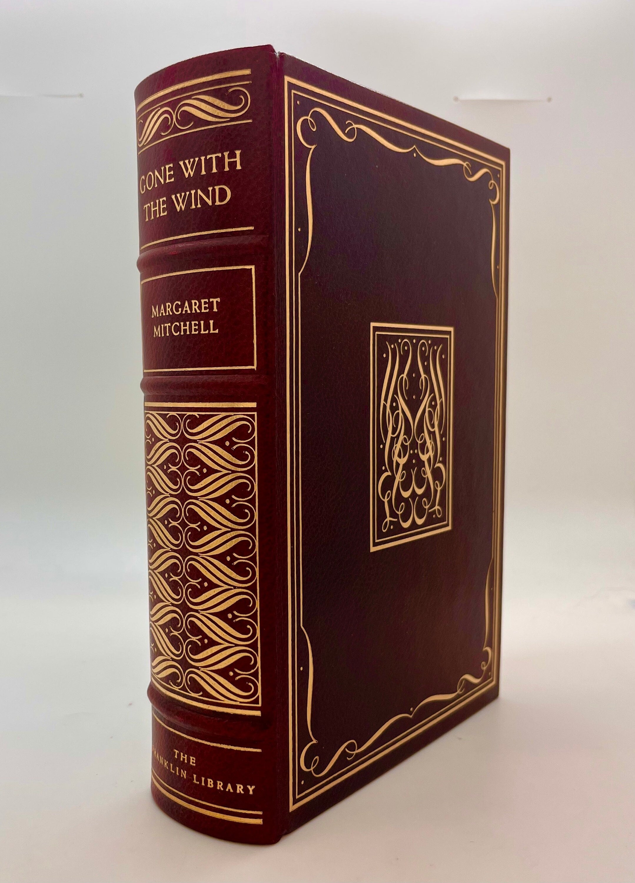 Leather Gone With the Wind by Margaret Mitchell, 1976, Vintage