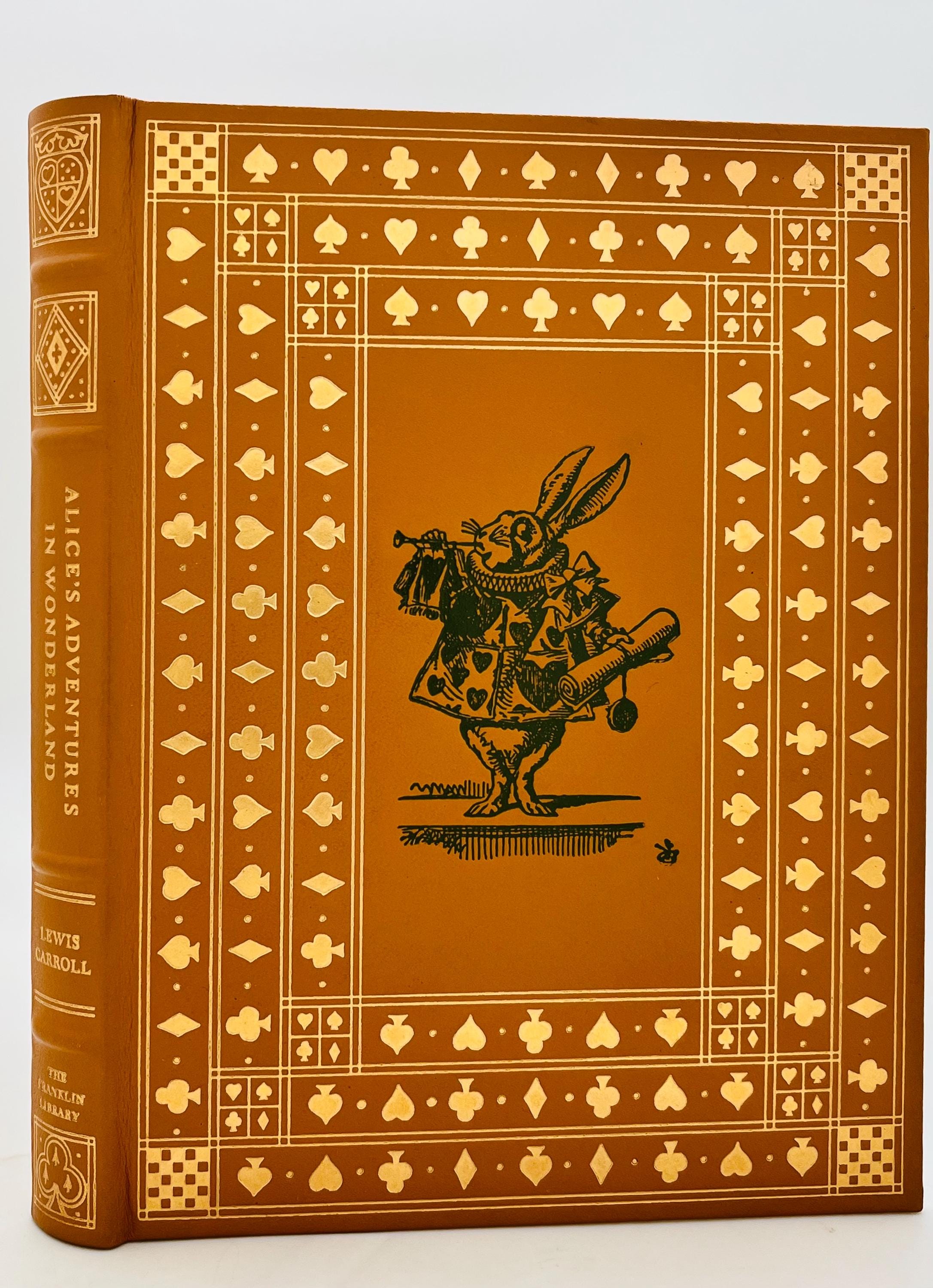 Leather Alice in Wonderland by Lewis Carroll, 1975, Vintage Full