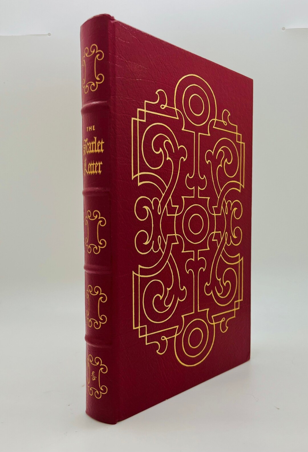 Vintage Leather the Scarlet Letter by Nathaniel Hawthorne, 1975, Gilded ...