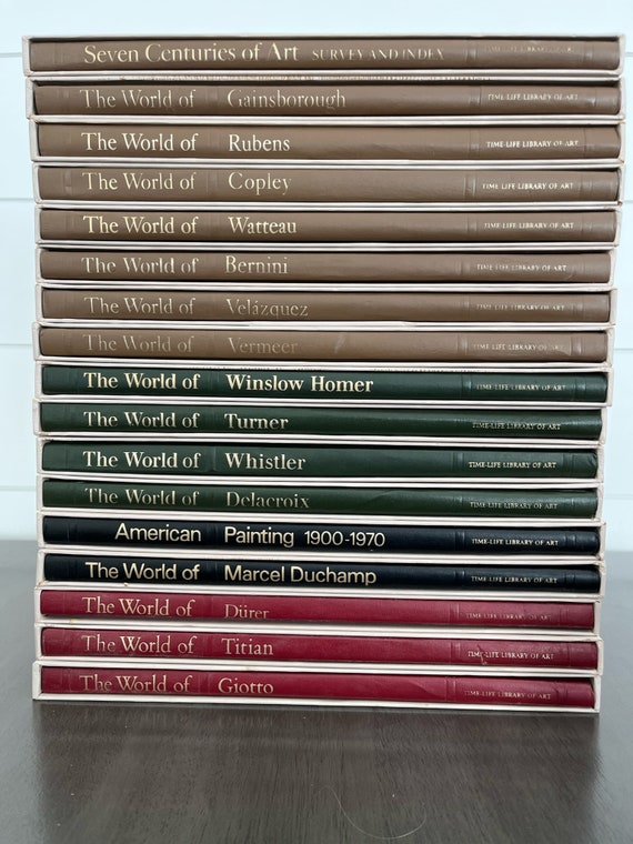 Time Life Library of Art Set 17 Volumes From Time-life Books