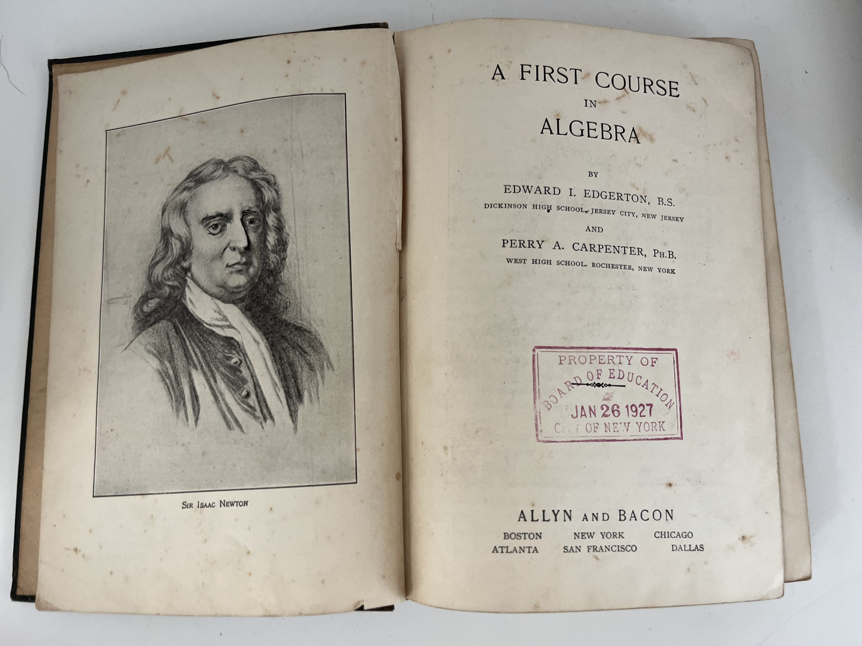 Antique Mathematics and Arithmetic Book Set of 3, 1900s-1930s - Etsy