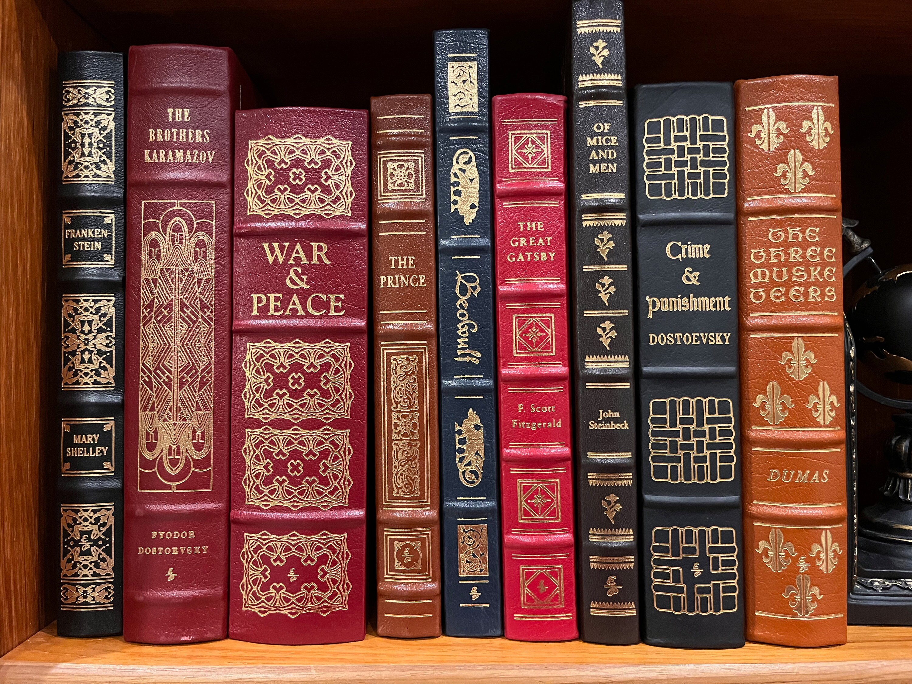 Leather Easton Press Classics, Gilded Genuine Full Leather Collectors