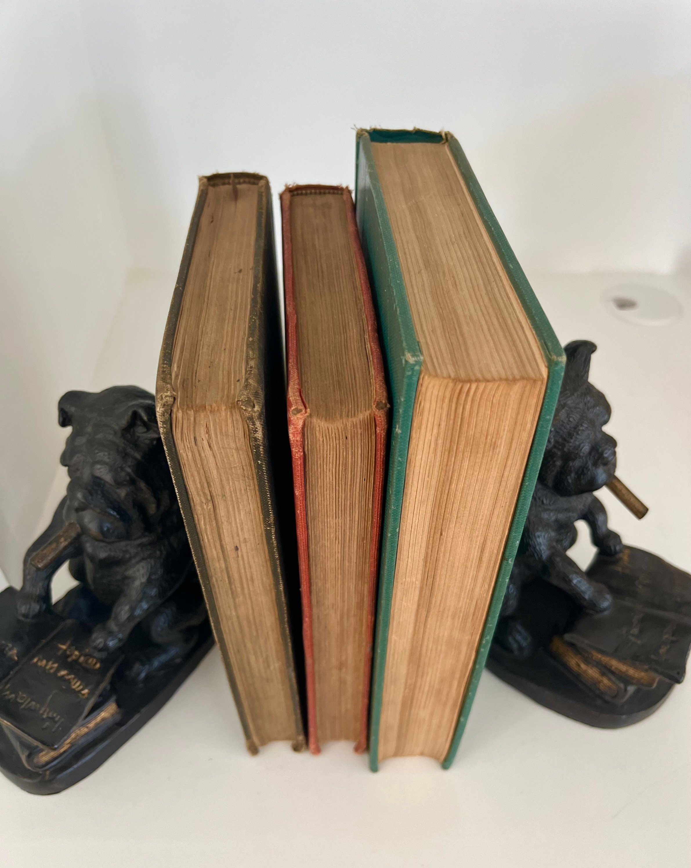 Antique Mathematics and Arithmetic Book Set of 3, 1900s-1930s
