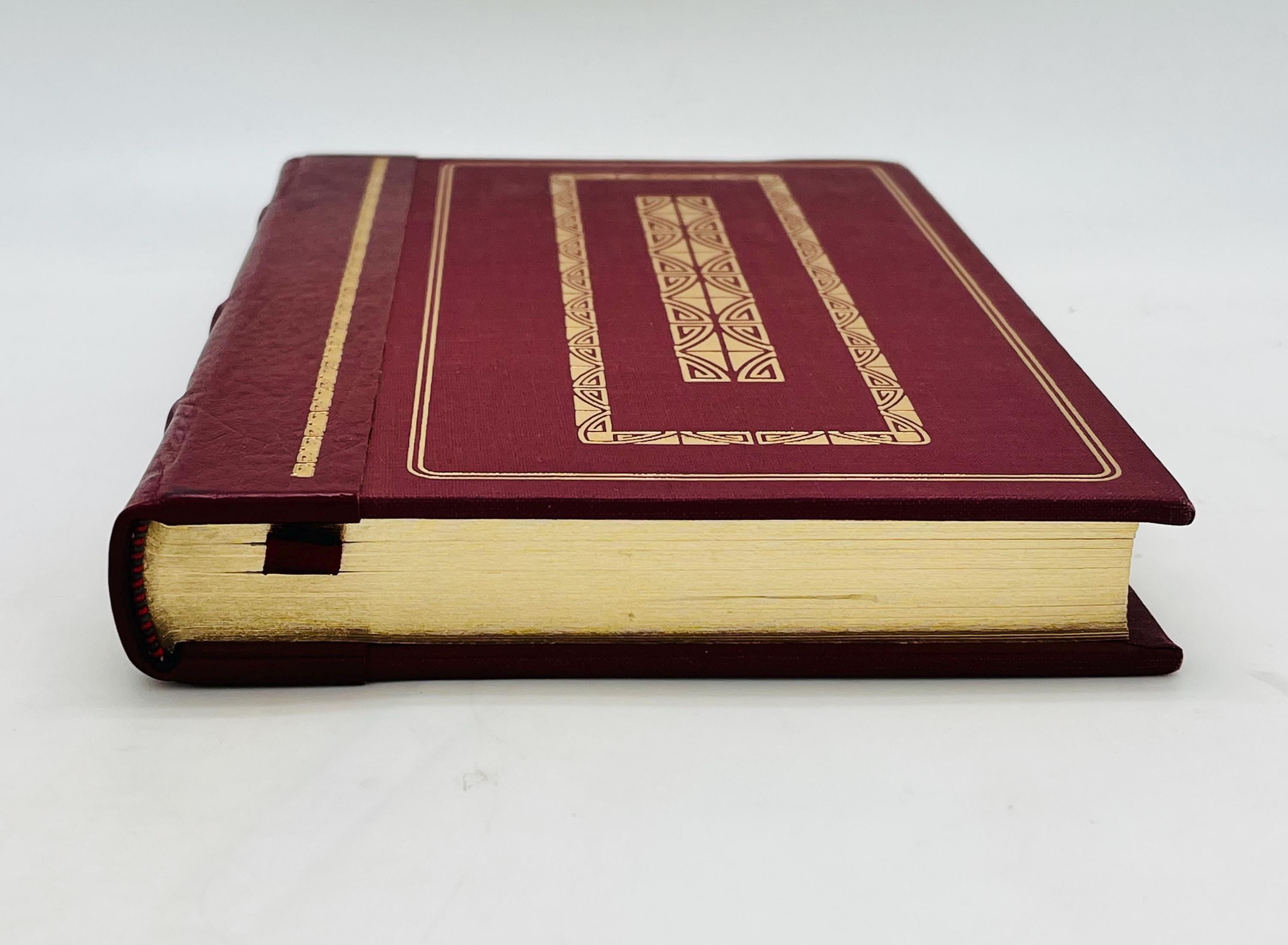 Leather the Great Gatsby by F Scott Fitzgerald, 1982, Gilded