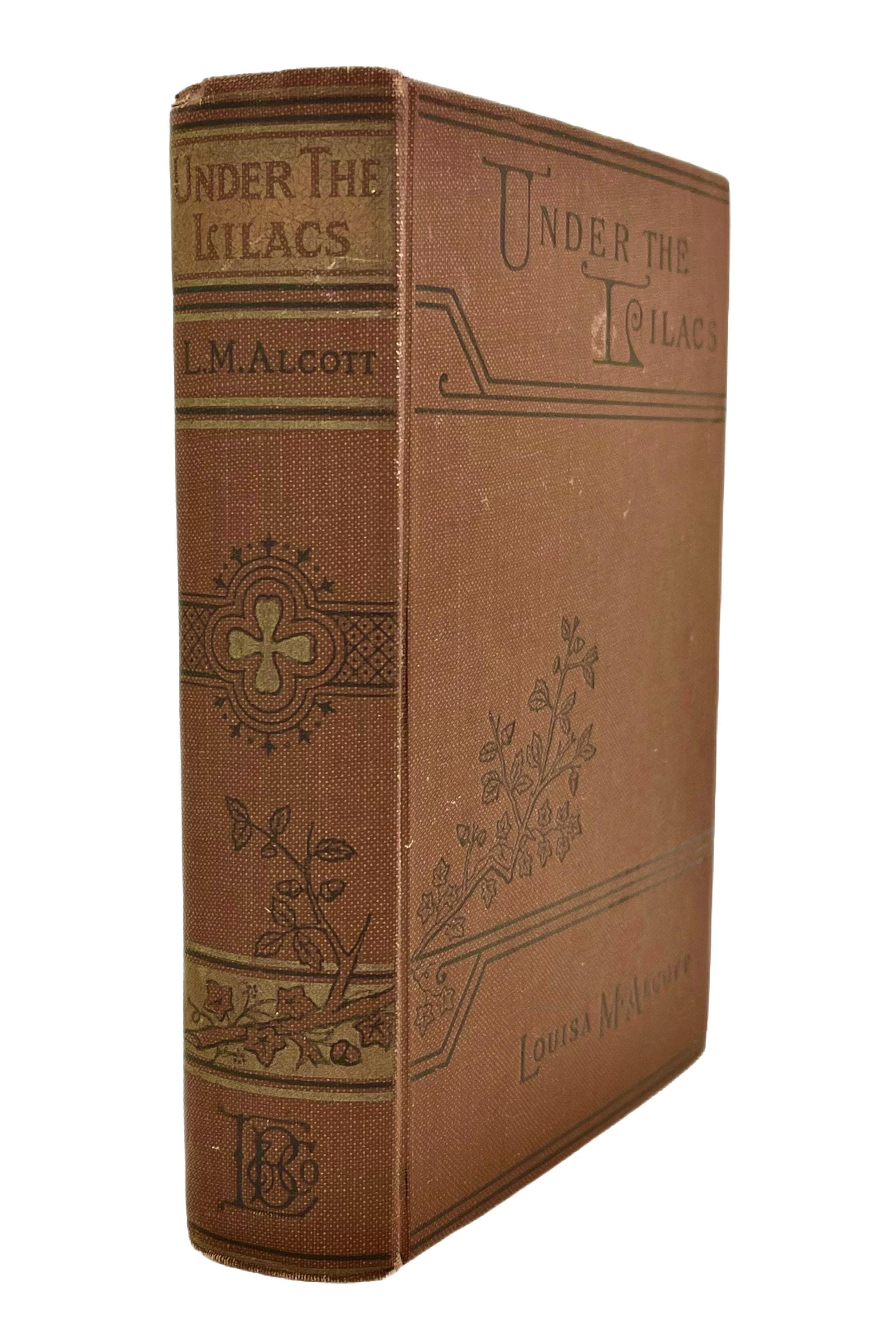 m*.様 main story uk s/m Cap Lilas Antique Louisa M. Alcott Under the Lilacs, 1923, Little Brown & Co