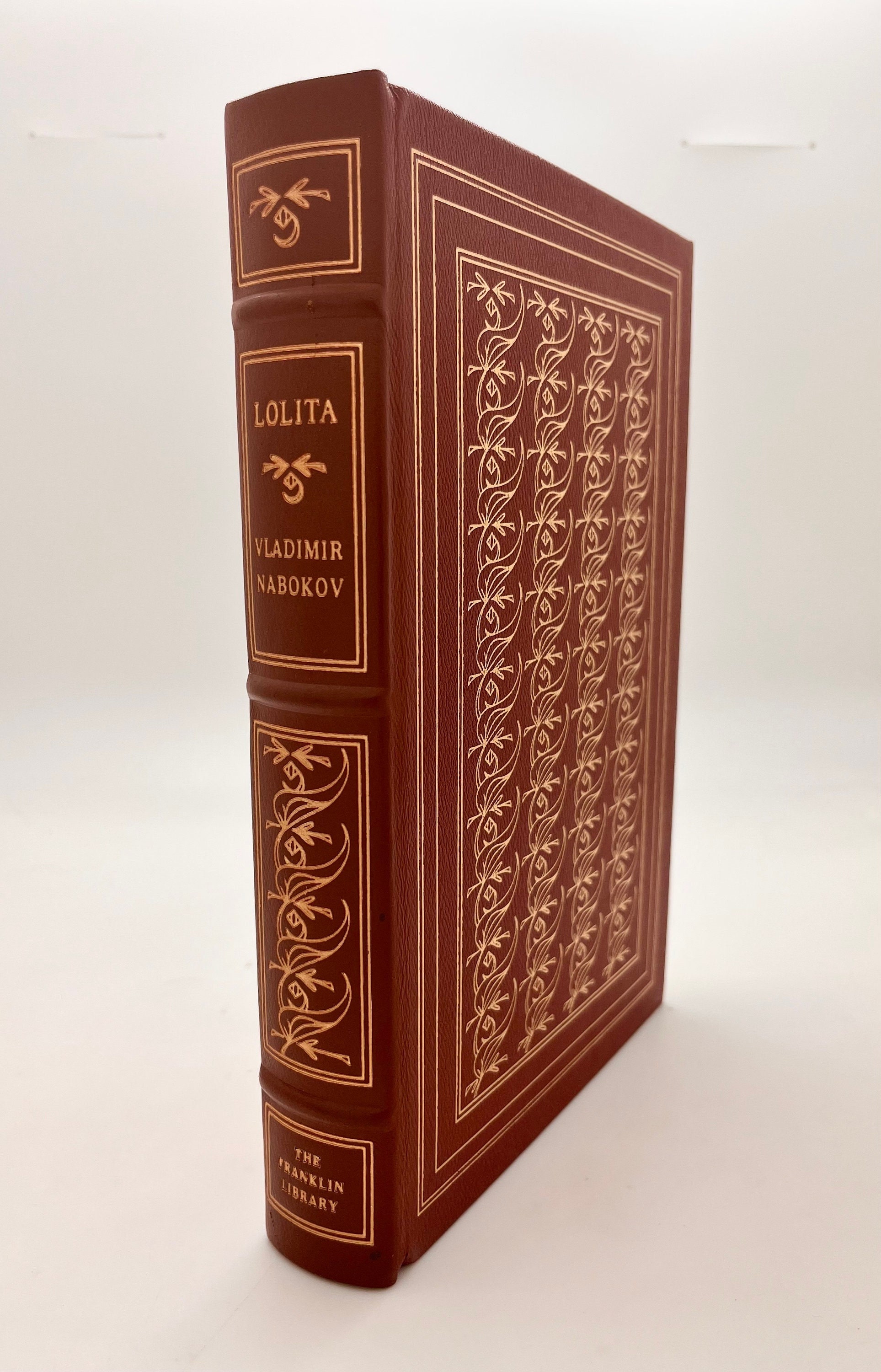 Leather Lolita by Vladimir Nabokov, 1979, Vintage Gilded Full