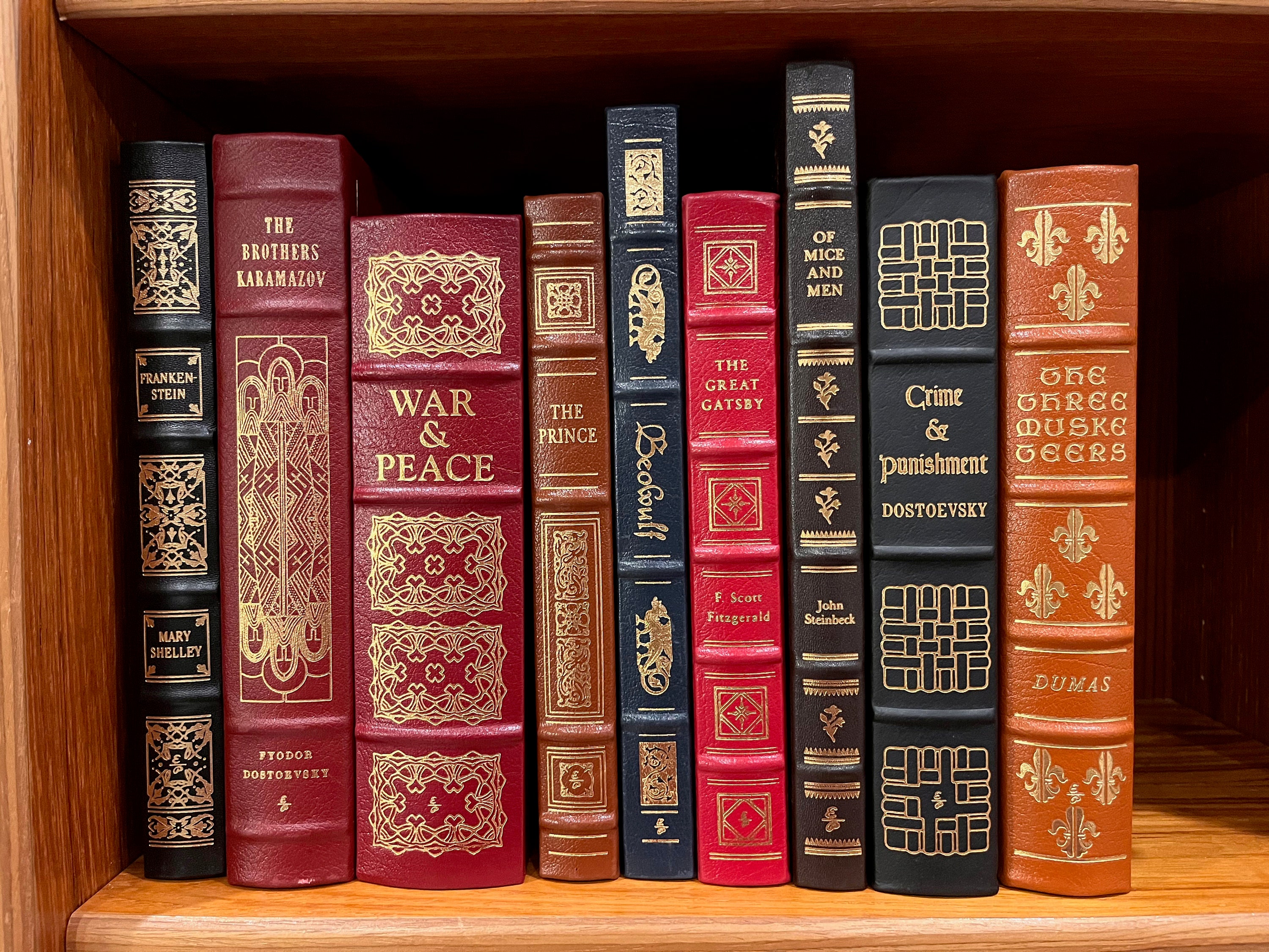 Leather Easton Press Classics, Gilded Genuine Full Leather Collectors