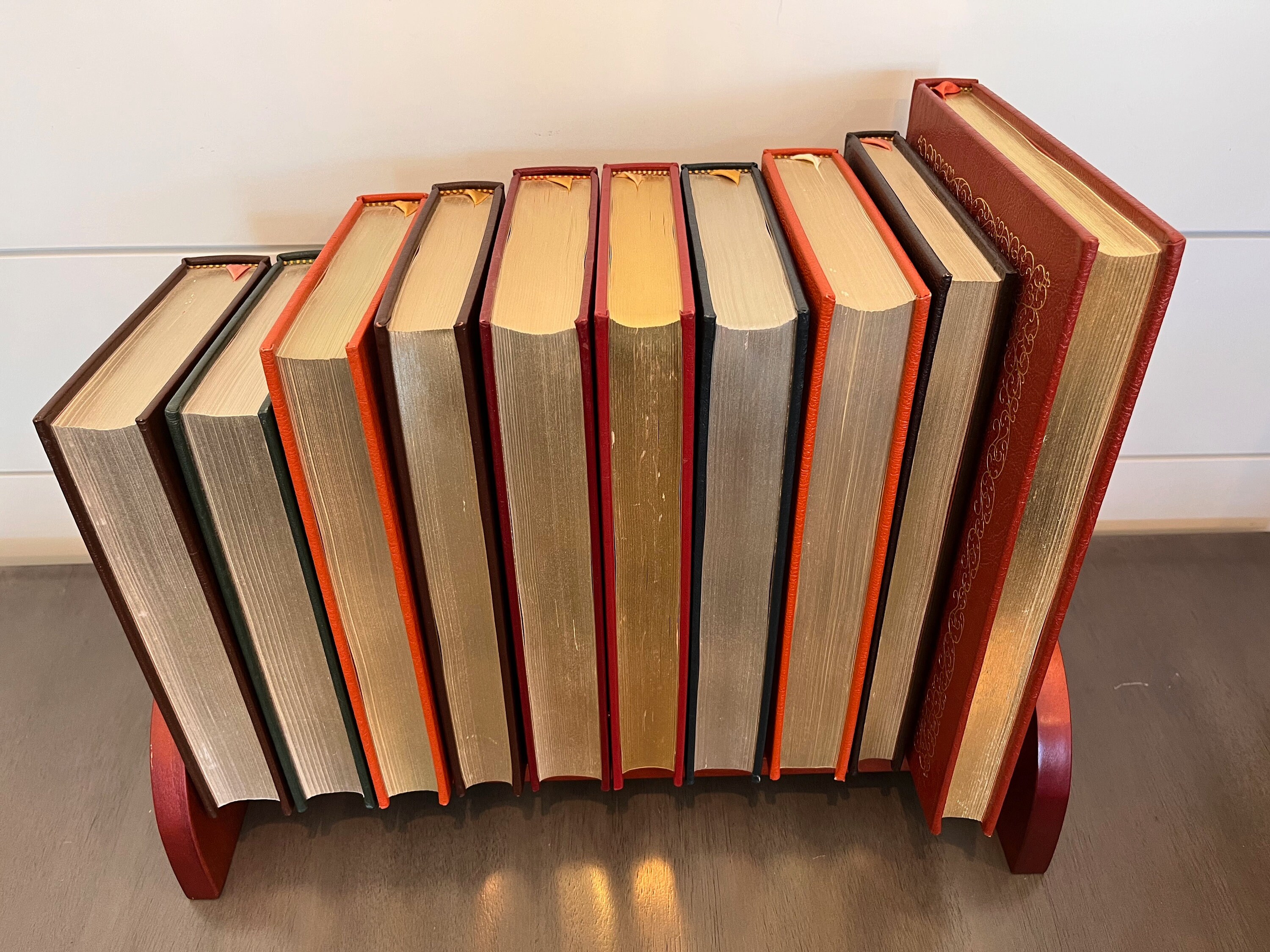 Vintage Leather Classics, 1976-1980, Gilded Full Leather Easton Press ...