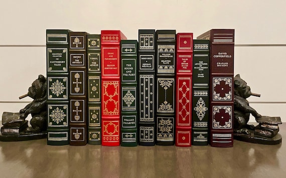 Vintage Franklin Library Books, Classics, Published 1979- 1982