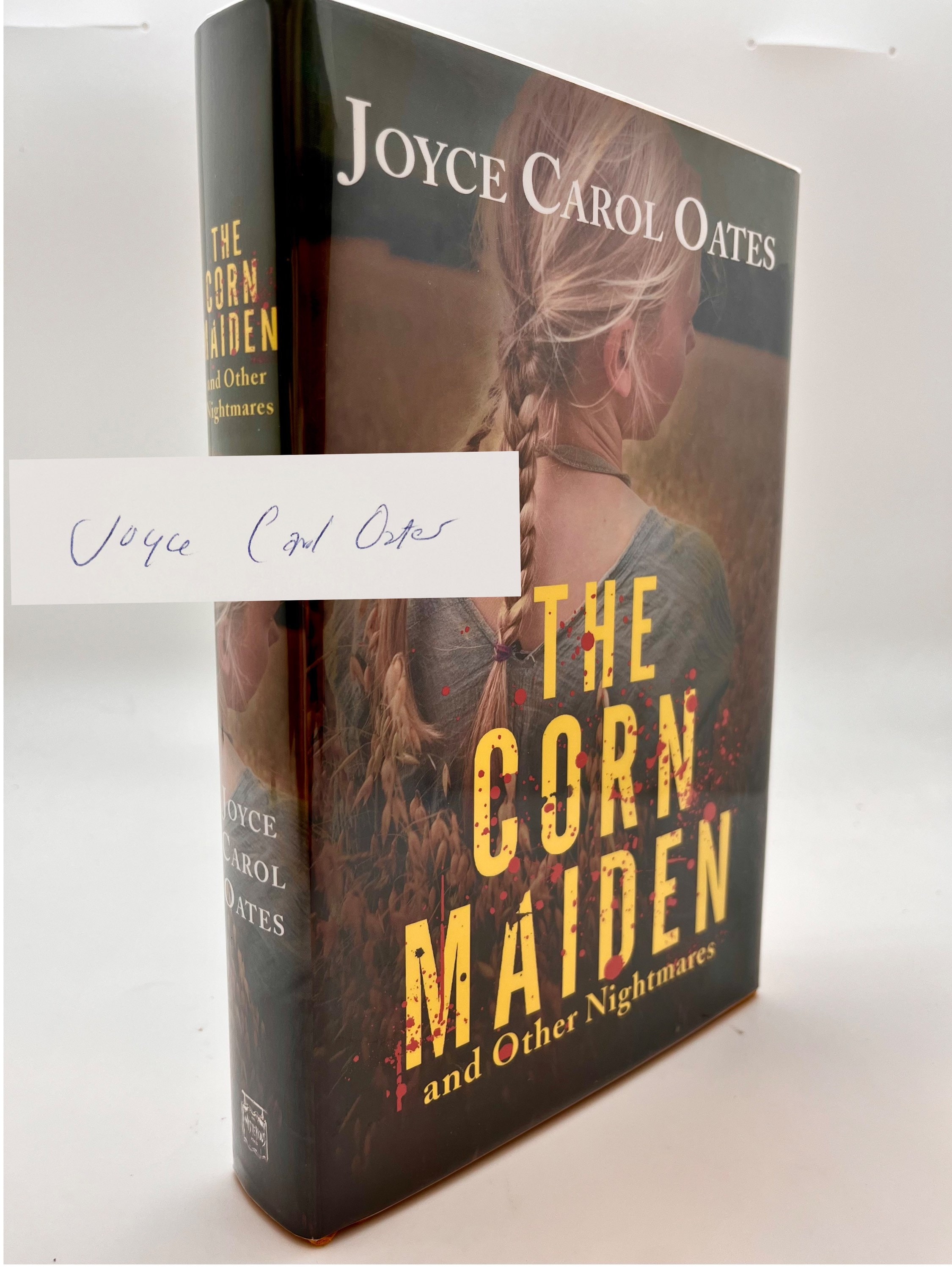 Signed First Edition Joyce Carol Oates: the Corn Maiden and Other