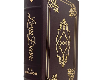 Leather Loorna Doone by RD Blackmore, 1971, A Romance of Exmoor, Vintage Gilded Full Leather Easton Press Collectors Edition, Illustrated