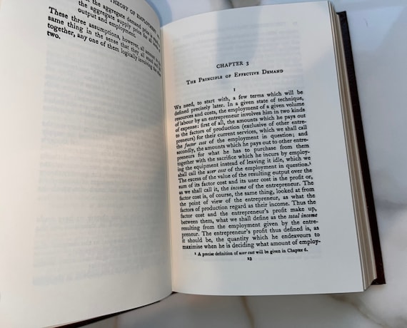 Leather the General Theory of Employment, Interest and Money by