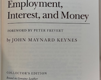 Leather the General Theory of Employment, Interest and Money by