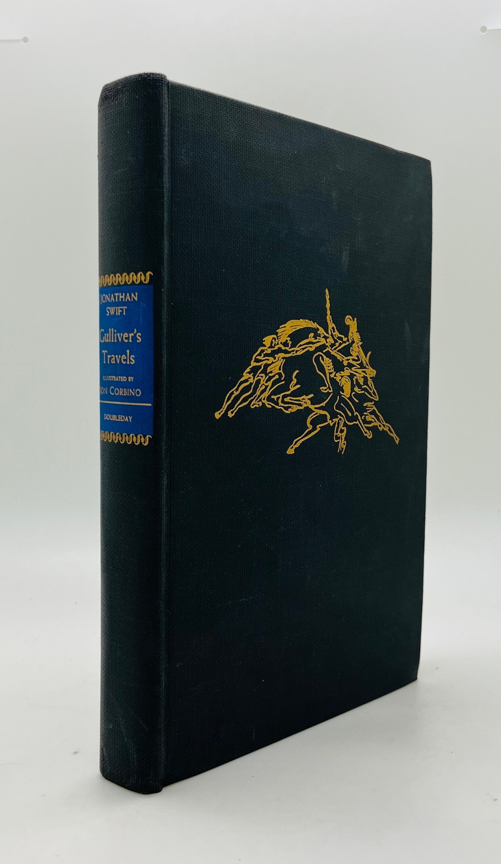 1945 Gulliver's Travels by Jonathan Swift, Vintage Illustrated