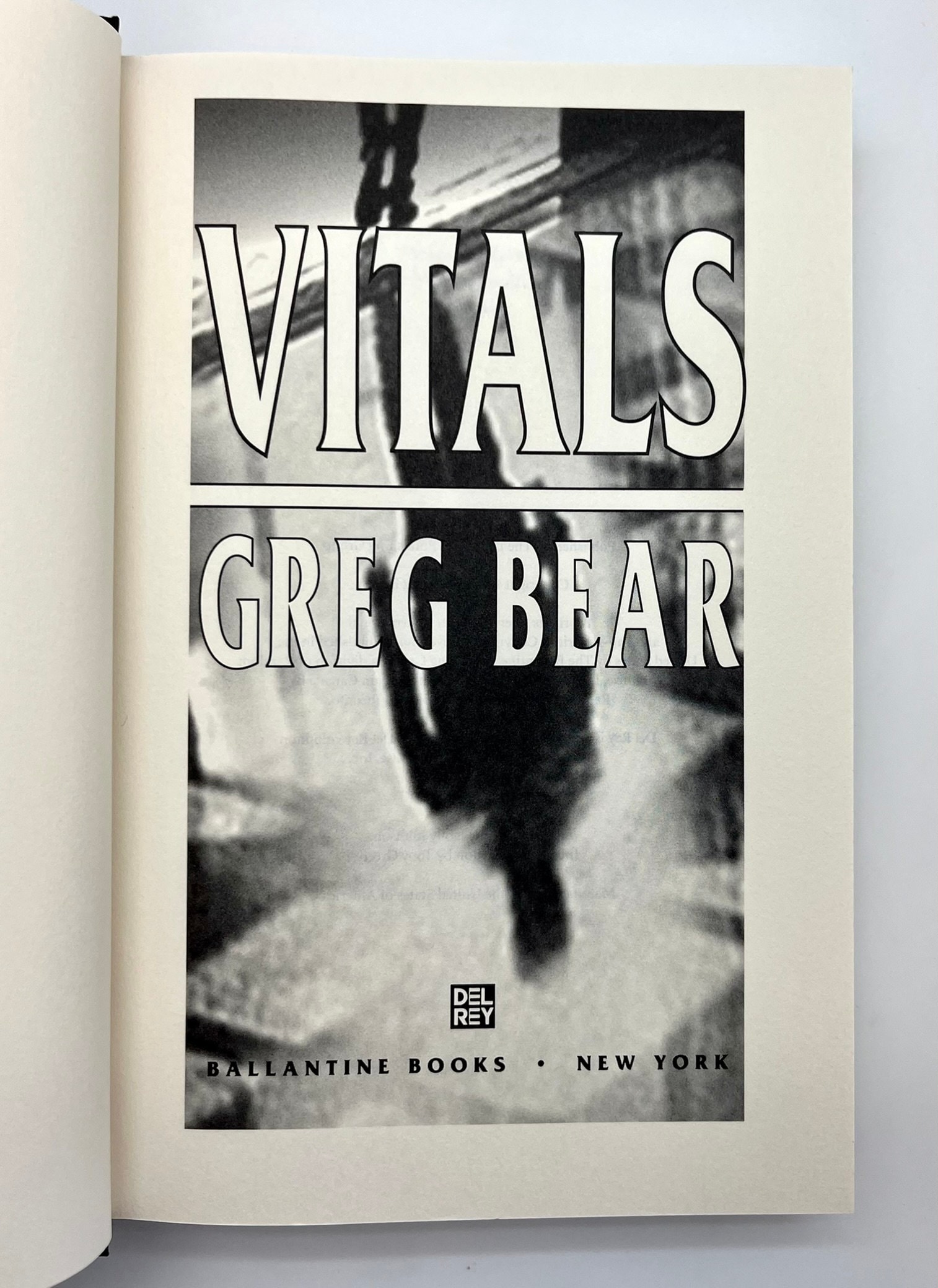 Vintage Lot of 6 Hardcover Greg Bear Books (1985-2002) Including