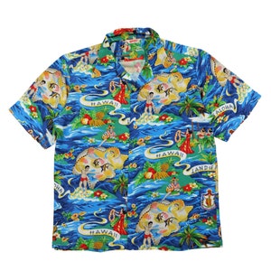 Land of Aloha Hawaiian Shirt (Original genuine 100%)