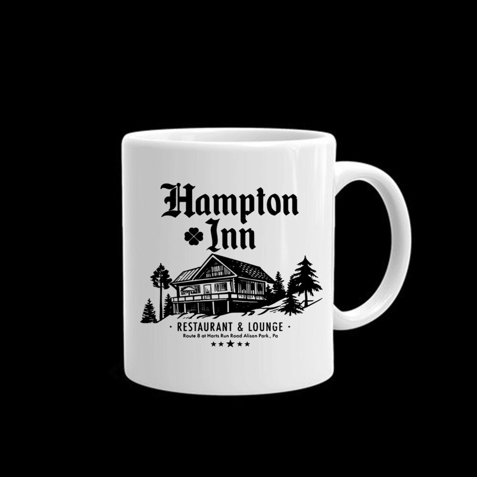 Hampton Inn Restaurant And Lounge Hotel Lodge Coffee Mug 11 oz Etsy