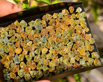 25 Stück Mix Beryll Roh Natürliche Edelsteine Roh aus Afrika Unbehandelt | Rohkristalle von Mix Beryll ,Aquamarin Heliodor Green Beryll