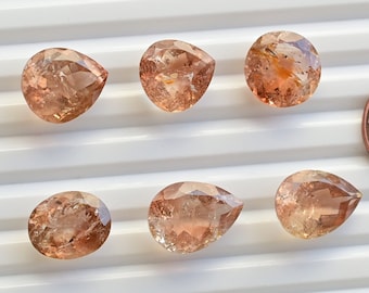 Imperial Topaz Mix Cut Stone Faceted Natural Gemstone | Topaz for Jewelry Making | DIY Jewelry | Gemstone Supplies