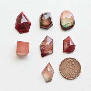 Andesine Faceted Fancy Cabochon Flat Natural Gemstone | Andesine for Jewelry Making | Gemstone Supplies | DIY Jewelry