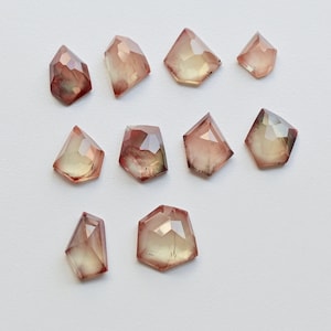 Andesine Fancy Cabochon Hammered Faceted Natural Gemstone | Andesine for Jewelry Making | Gemstone Supplies | DIY Jewelry