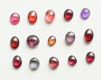 Burmesischer Multi Spinell glatter ungleichmäßiger Tumble Natürlicher Edelstein | Spinell für die Schmuckherstellung | DIY Schmuck