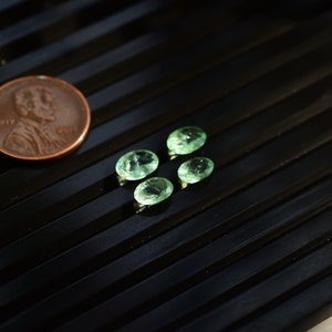 Columbian Emerald Oval Cut Stones | High Quality Natural Emerald Cut Stones with high Transparency For Jewelry Making image 5