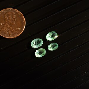 Columbian Emerald Oval Cut Stones | High Quality Natural Emerald Cut Stones with high Transparency For Jewelry Making image 4
