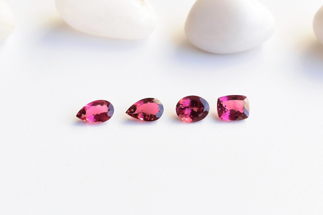 Tourmaline Rose Du Nigeria 2,21 Ct - Belle Pierre Précieuse Octogonale