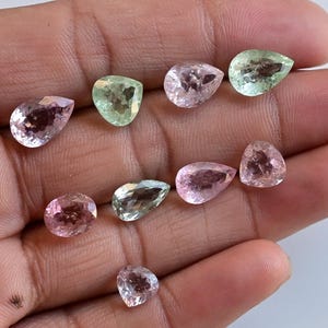 Multi Tourmaline Mix Cut Stone Faceted Natural Loose Gemstone | Tourmaline for Jewelry Making | Gemstone Supplies