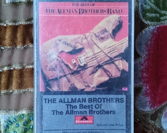 Allman Brothers - Best of 1980 Cassette, Music Recorded 1972-75