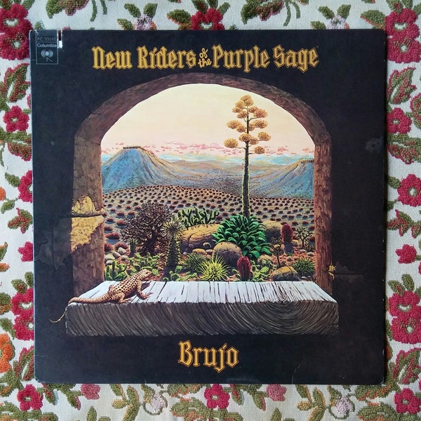 New Riders of The Purple Sage - Brujo 1974 LP