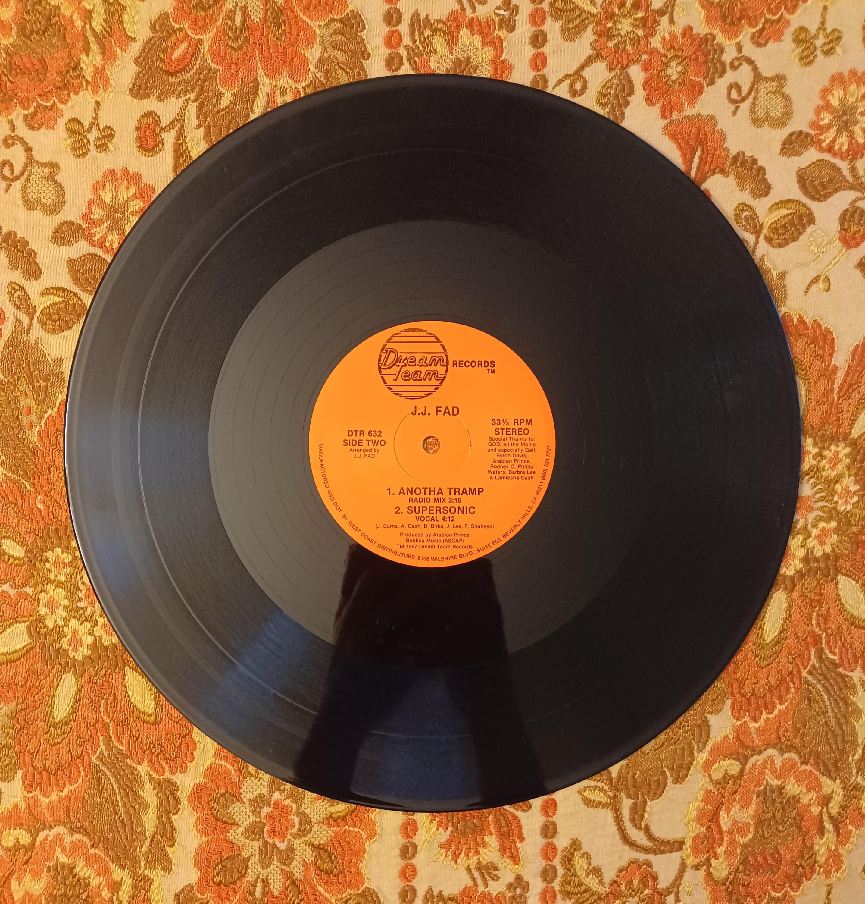 JJ Fad - Supersonic 12 Inch 1987 Vinyl 3 Track EP - Etsy