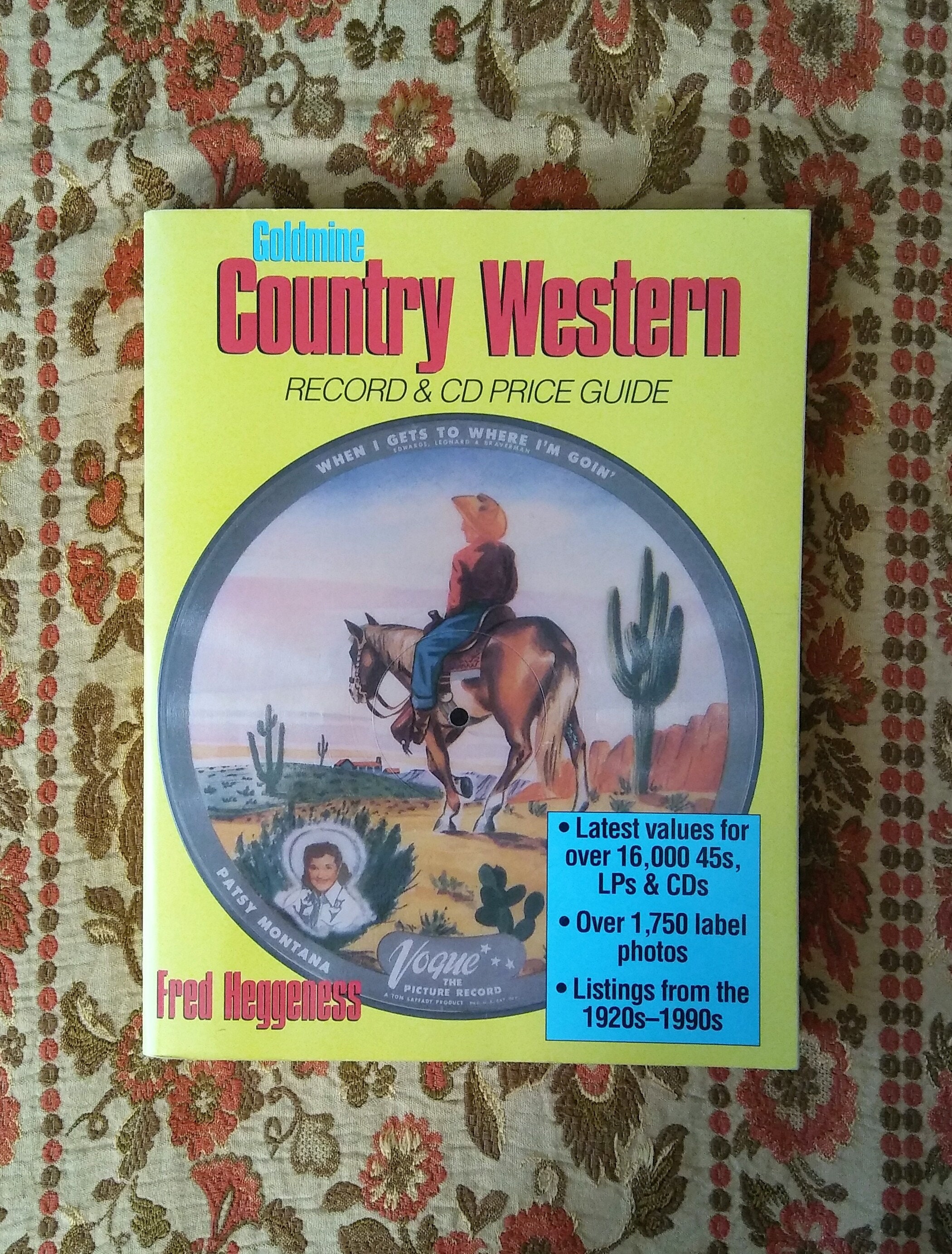 Country Western Record y CD Price Guide Goldmine 1996 Soft Etsy España