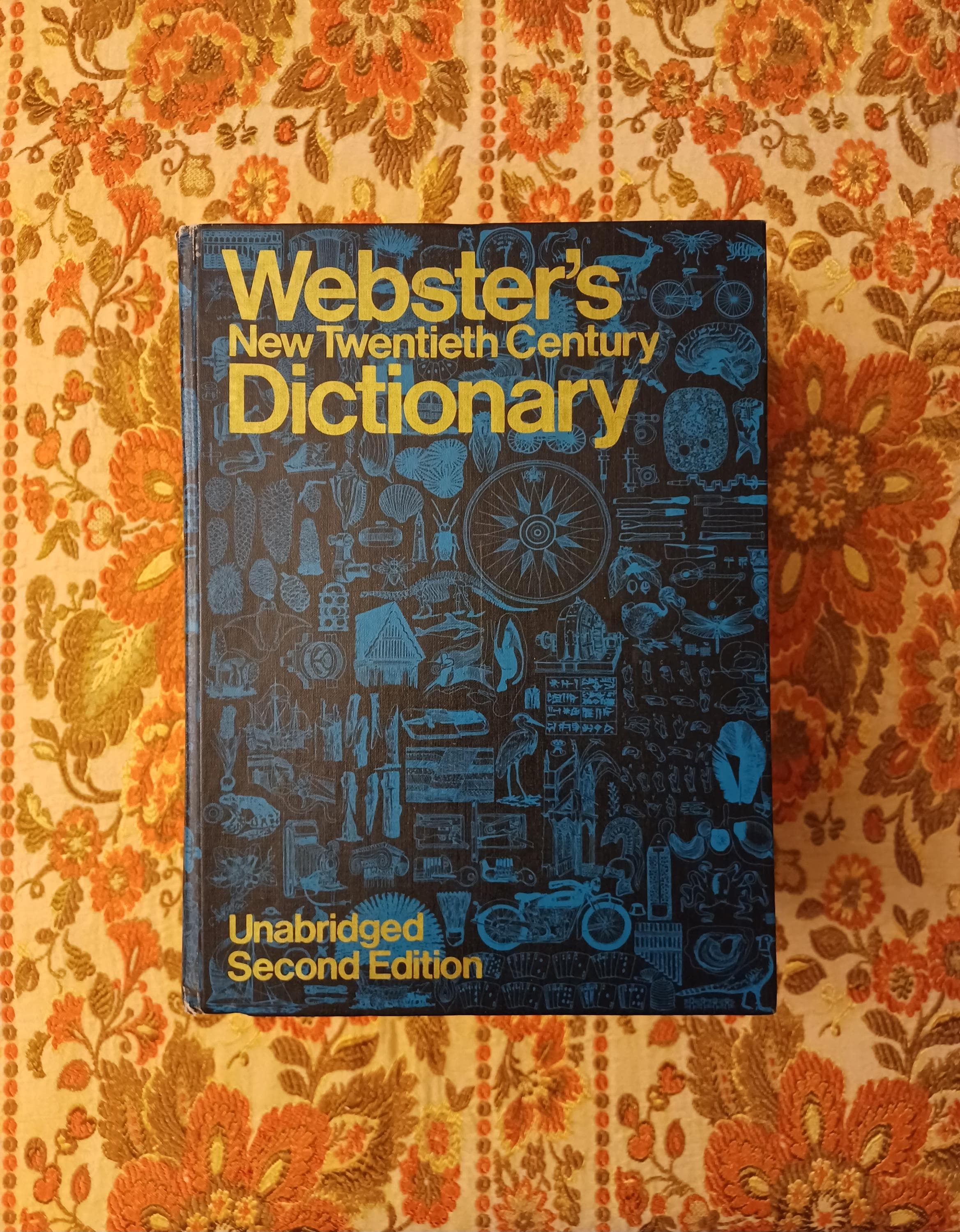 Vtg 1974 Webster's New Twentieth Century Dictionary, Unabridged