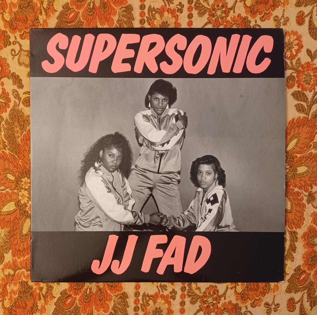 JJ Fad - Supersonic 12 Inch 1987 Vinyl 3 Track EP - Etsy