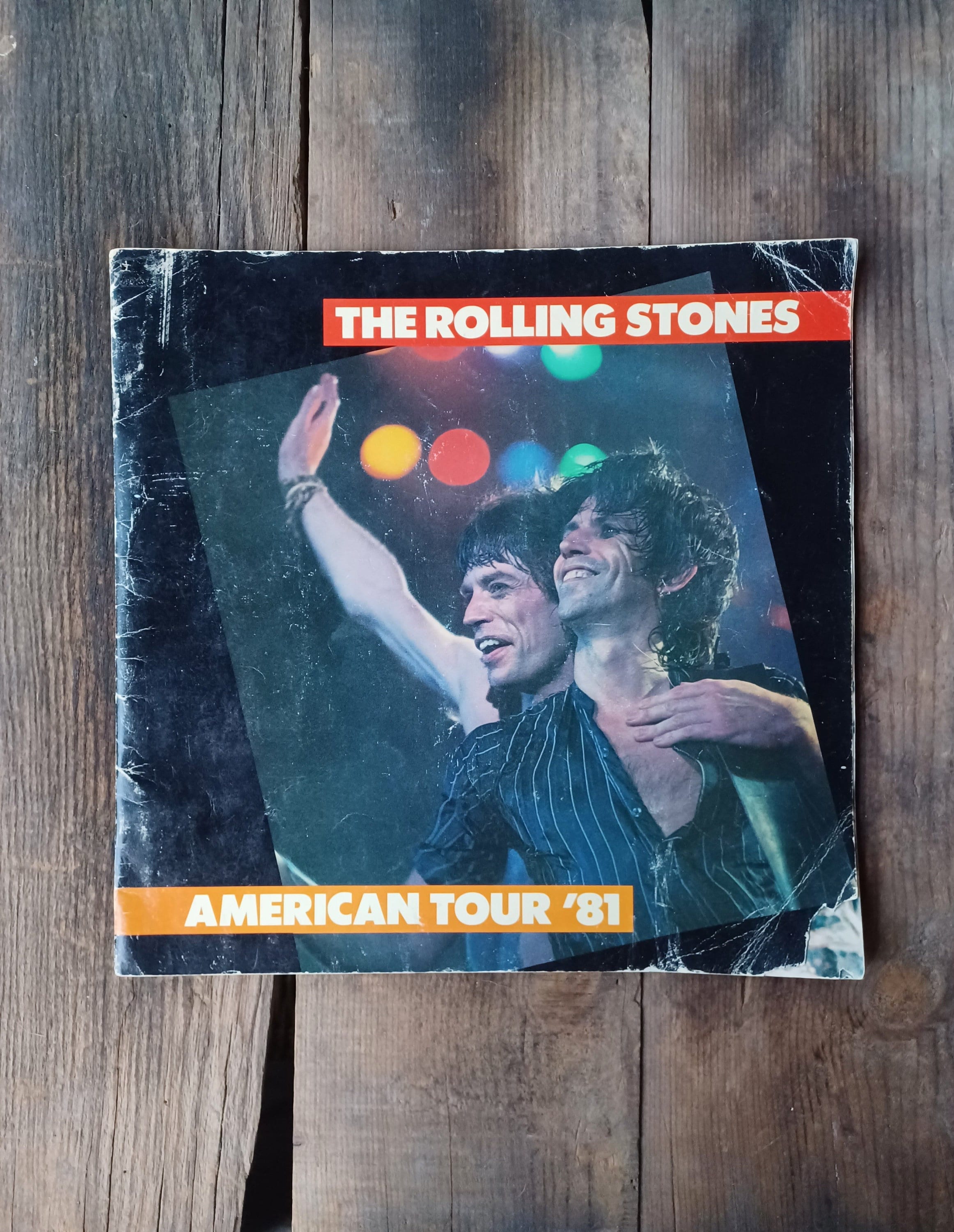 1981 Stones Tour - Etsy