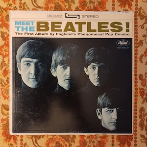 The Beatles - Meet The Beatles 1964 LP,  First Pressing