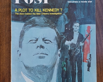 Saturday Evening Post Magazine – October 29, 1960 – John F