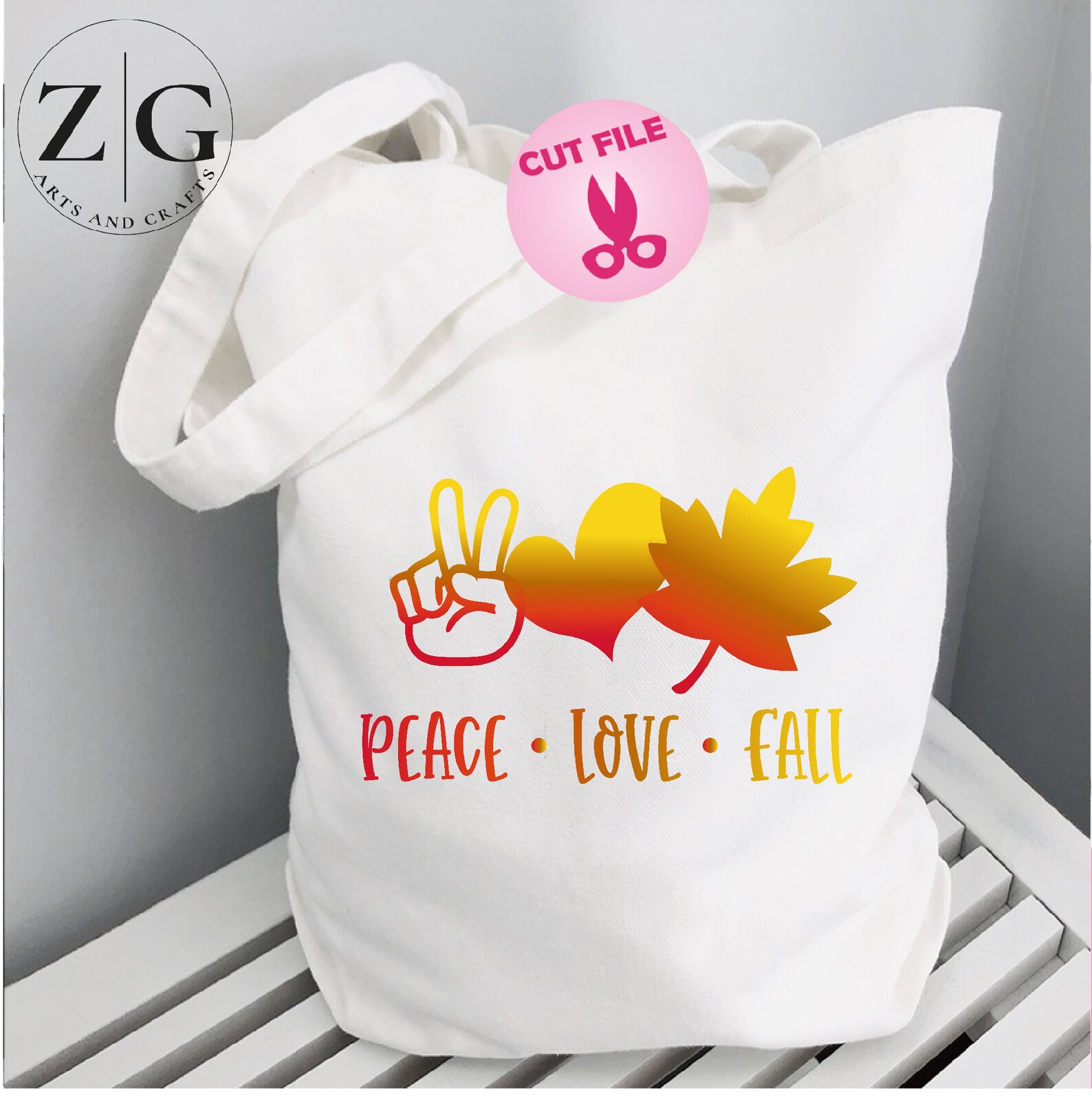 Download Peace Love Fall Svg Pumpkin Svg Fall Svg Autumn Svg | Etsy