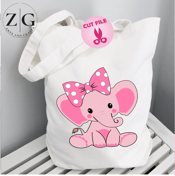 Download Pink Baby Elephant Svg Elephant Svg Baby Shower Svg Etsy