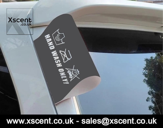 Adesivi Divertenti TAG YOUR CAR -Novità Divertente Logo Etichetta Auto GRANDE 230 X Adesivo Tuareg - Foto 4